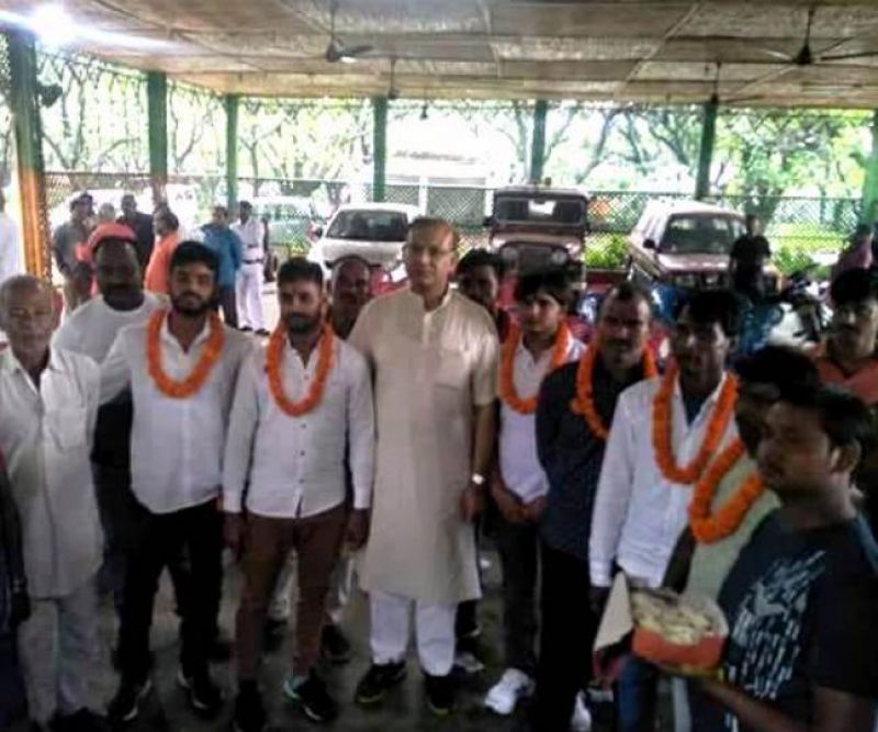  BJP minister Jaiyant Sinha has honored criminals of Mob Lynching