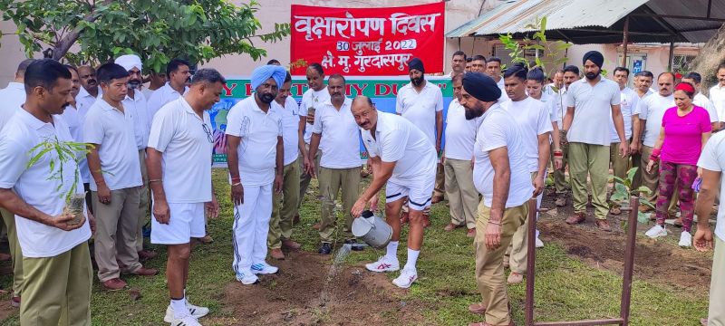 BSF PUNJAB : ONE MORE STEP TOWARDS HEALTHY LIFE AND GREEN ENVIRONMENT