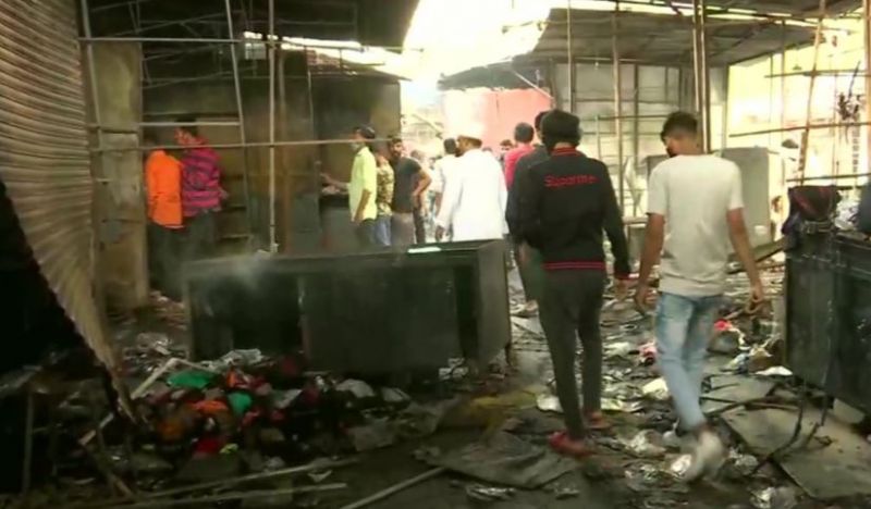 Terrible fire engulfs more than 500 shops in Maharashtra