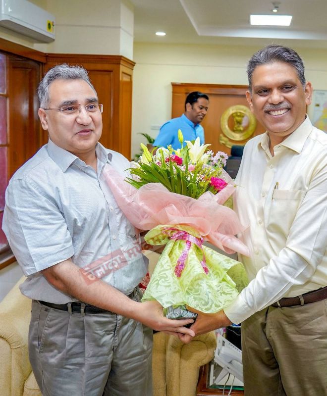 Vijay Kumar Janjua took over Charge as 41st Chief Secretary of Punjab