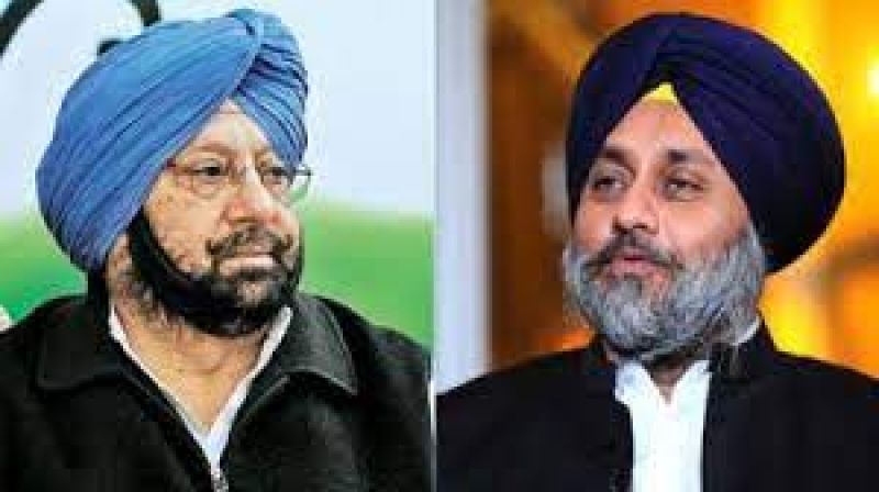 Captain Amarinder Singh, Sukhbir Badal 
