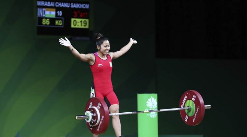 Commonwealth 2018 India weightlifters 5 golds success