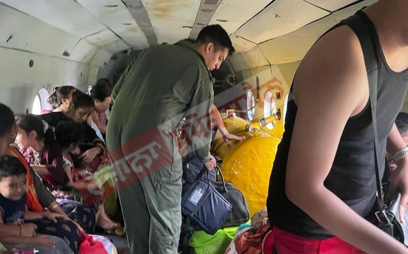 Indian Air Force evacuates 119 passengers