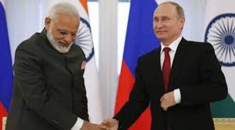 Prime Minister Modi in russia