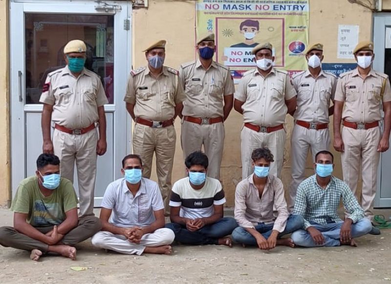 Gangs arrested by Alwar Police