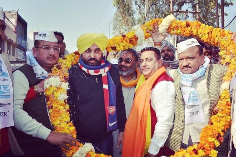 Bhagwant Mann Road Show In Uttrakhand 