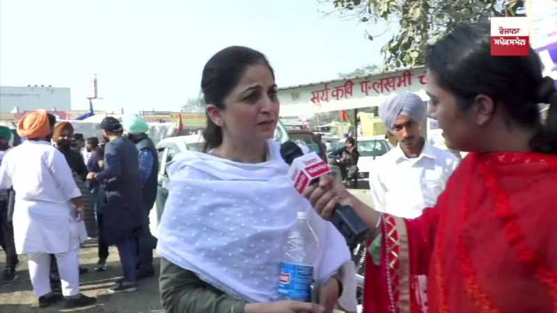 Delhi girls support farmers protest 