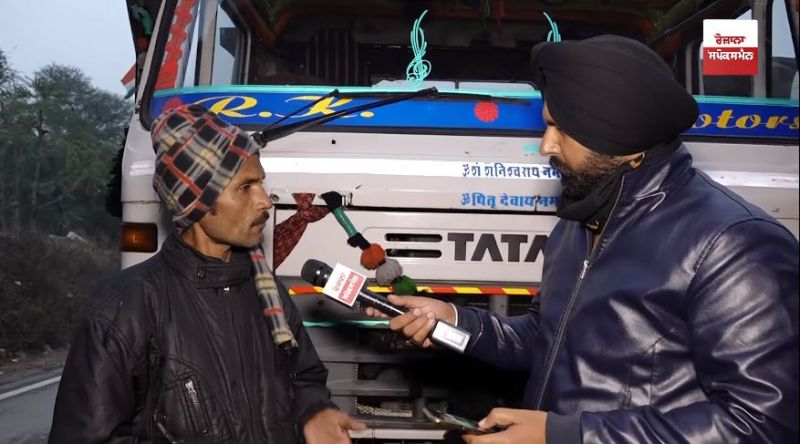    Charanjit Singh Surkhab  And Driver