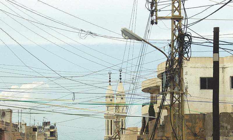 Electricity wires