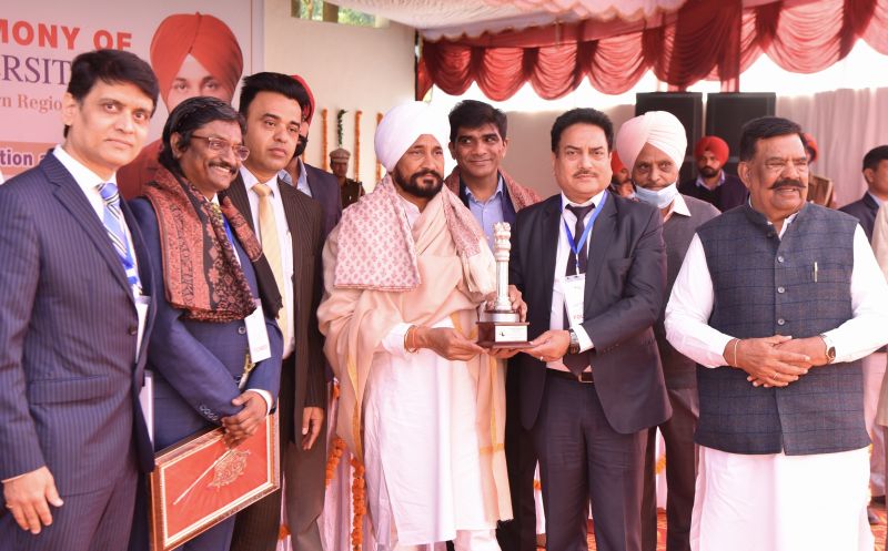  Channi lays foundation stone of Lamrin Tech Skills University at Railmajra