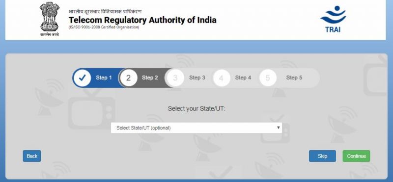 Steps of selecting Channels