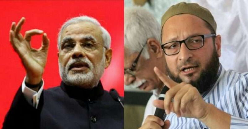 owaisi and modi
