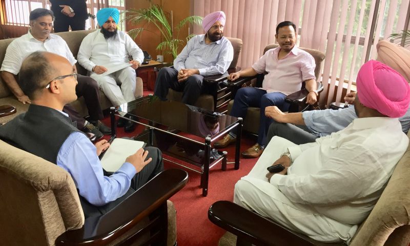 Punjab delegation meets Meghalayan home minister
