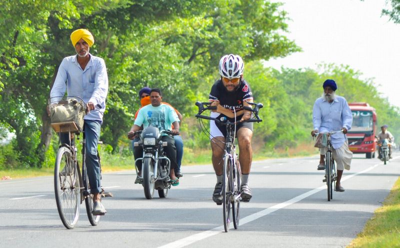 Jaswinder Singh Para Cyclist