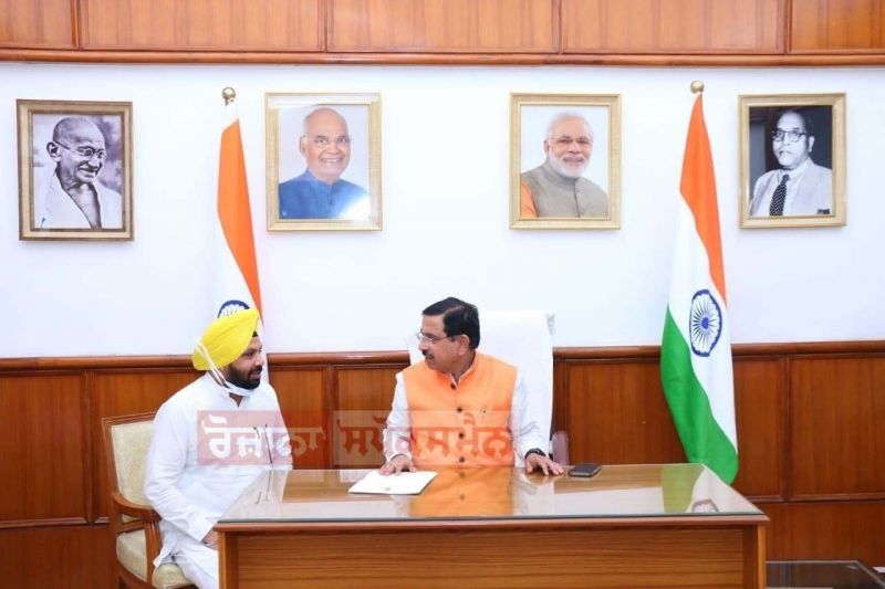 Punjab Power Minister Meets Union Coal Minister And Union Power Minister
