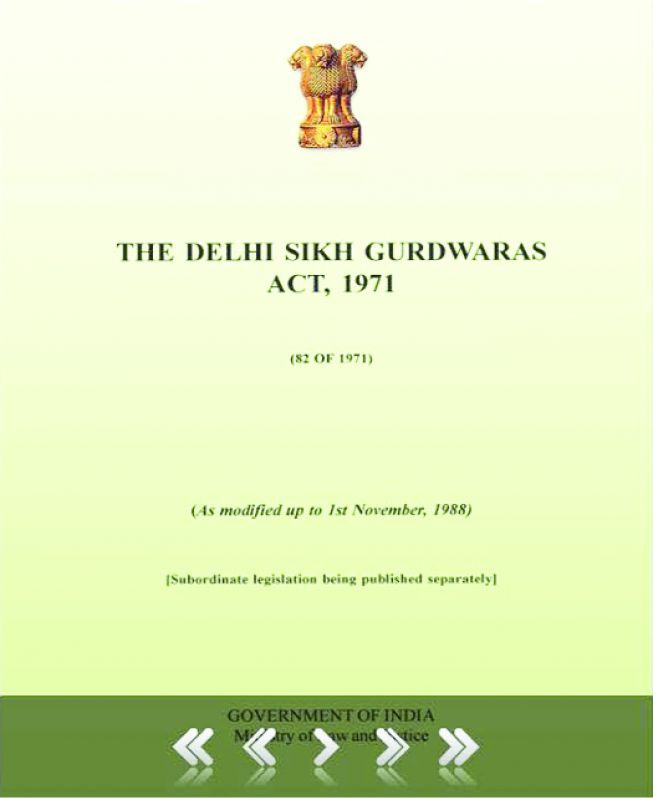 Delhi Sikh Gurdwara Act 1971