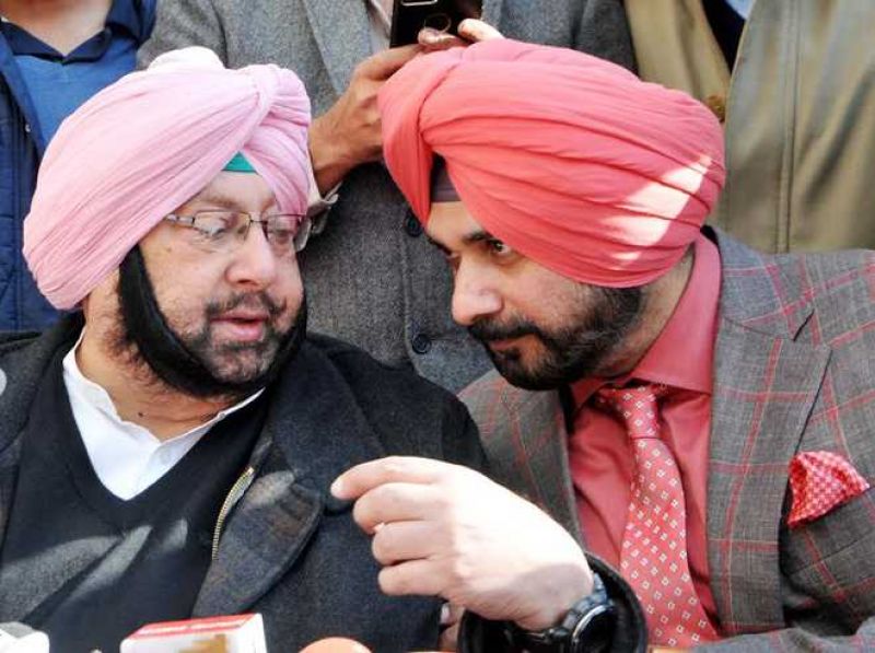 Captain Amarinder Singh-Navjot Singh Sidhu