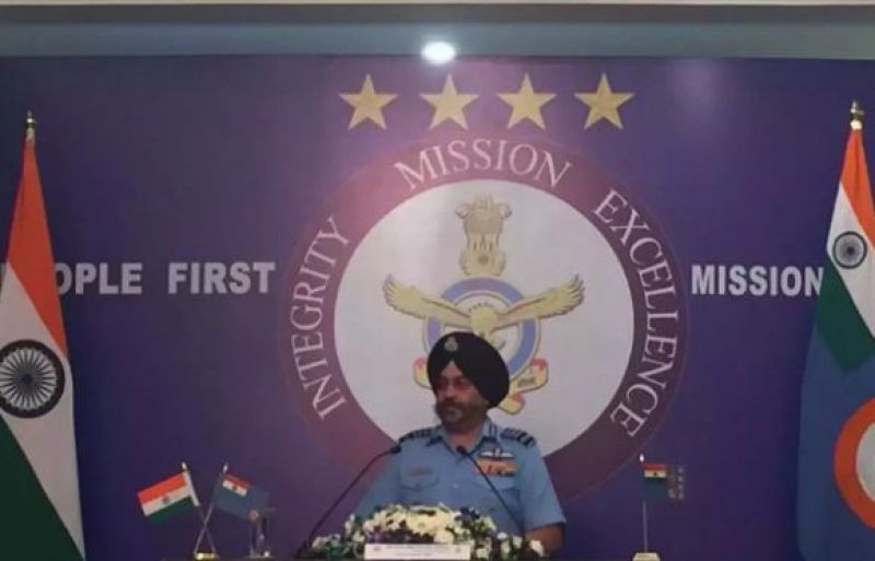 Air Chief marshal During Press Conference