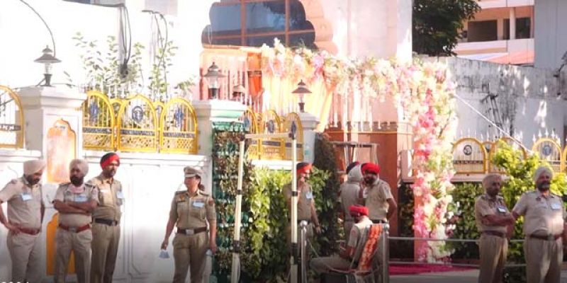 Chief Minister Channy's eldest son's wedding today