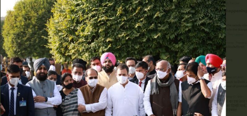 Rahul Gandhi targets government on Farm Laws Repeal Bill