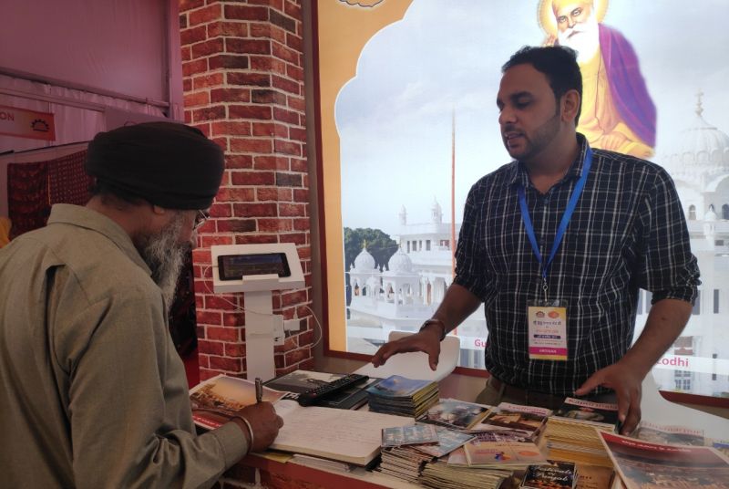 Exhibition of Tourism Department telling the story of religion and heritage