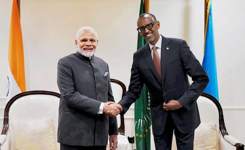 Pm Modi in Rwanda