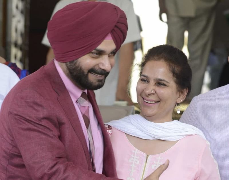 Navjot Singh Sidhu and Navjot Kaur Sidhu 