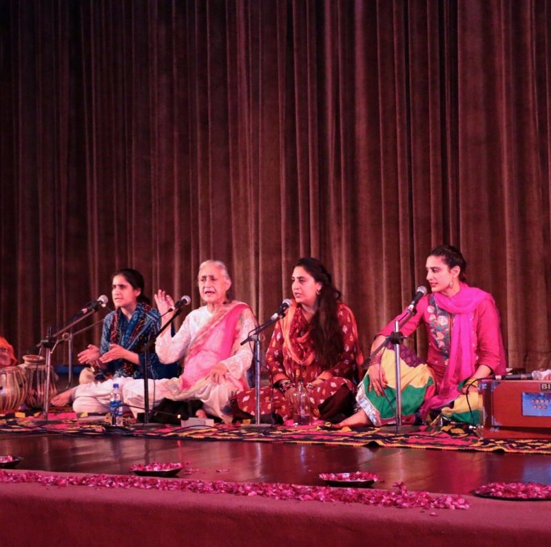 All-women group rises in tribute to Guru Nanak