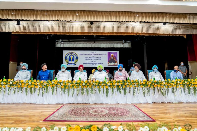  Punjab CM inaugurates Sant Prem Singh Murale Wale Chair & other projects at GNDU