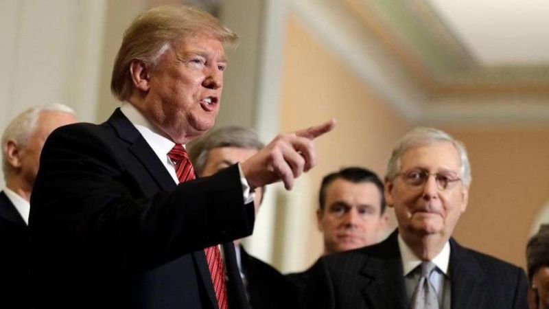 Trump Walks out of meeting