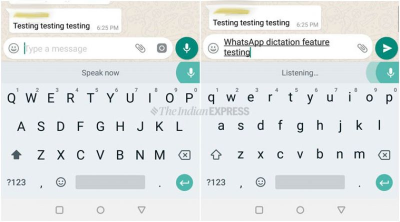 Whastapp Dictation