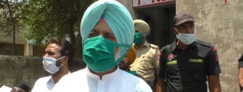 Health Minister Balbir Singh Sidhu 