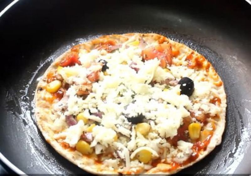 Roti pizza