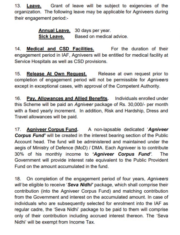 Indian Air Force releases details on Agnipath recruitment: Eligibility, benefits