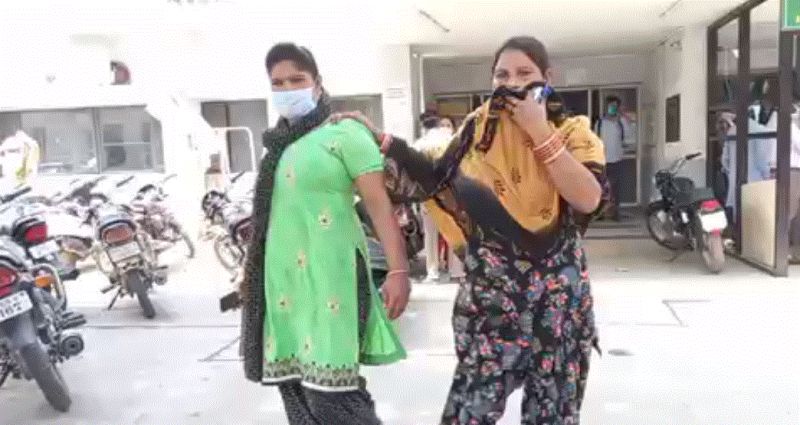 A disabled woman who went to the police to seek justice was beaten by the police