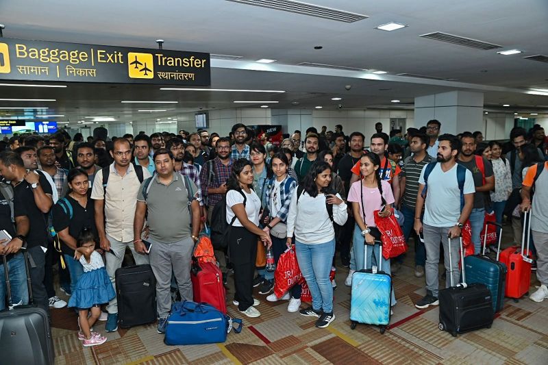 Operation Ajay: Flight carrying 212 Indians from Israel lands in Delhi
