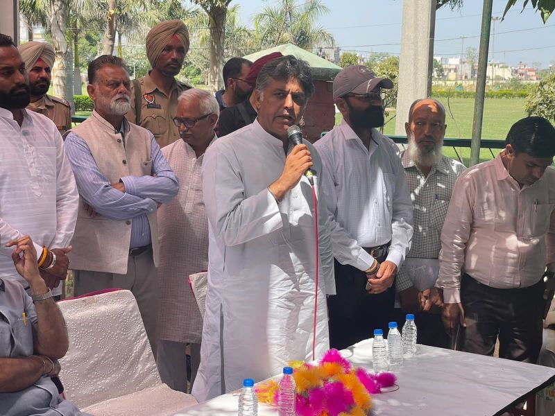 Manish Tewari at Nangal 