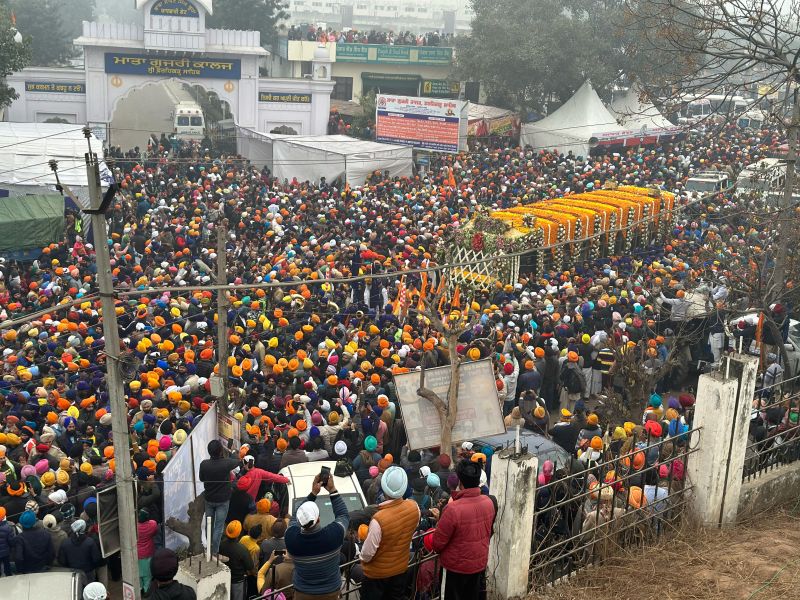 Nagar Kirtan At Gurdwara Fatehgarh Sahib