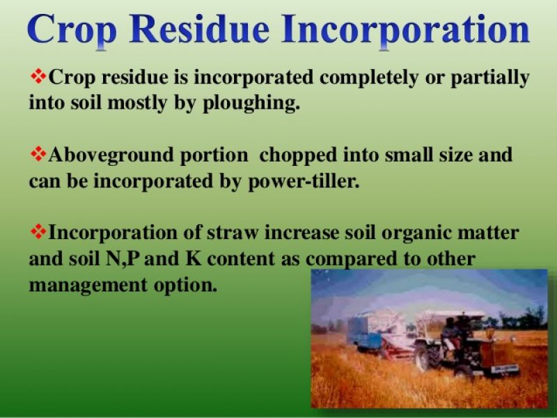 Crop Residue Management 