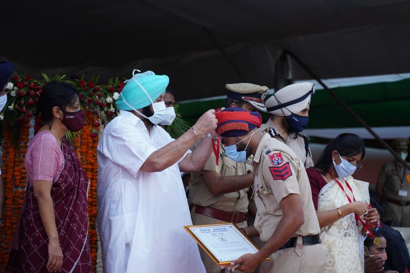 GIVES APPOINTMENT LETTERS TO KIN OF 34 VICTIMS OF AMRITSAR RAIL ACCIDENT