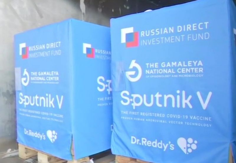  The second consignment of Russia's Sputnik V arrived in Hyderabad today