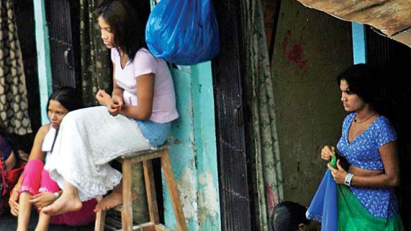 Delhi's red light area