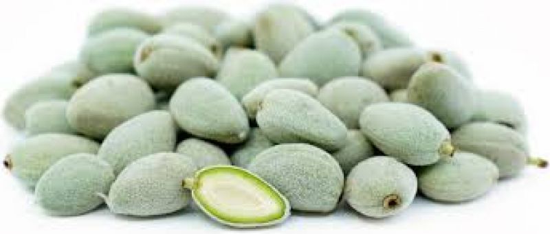 Green almonds