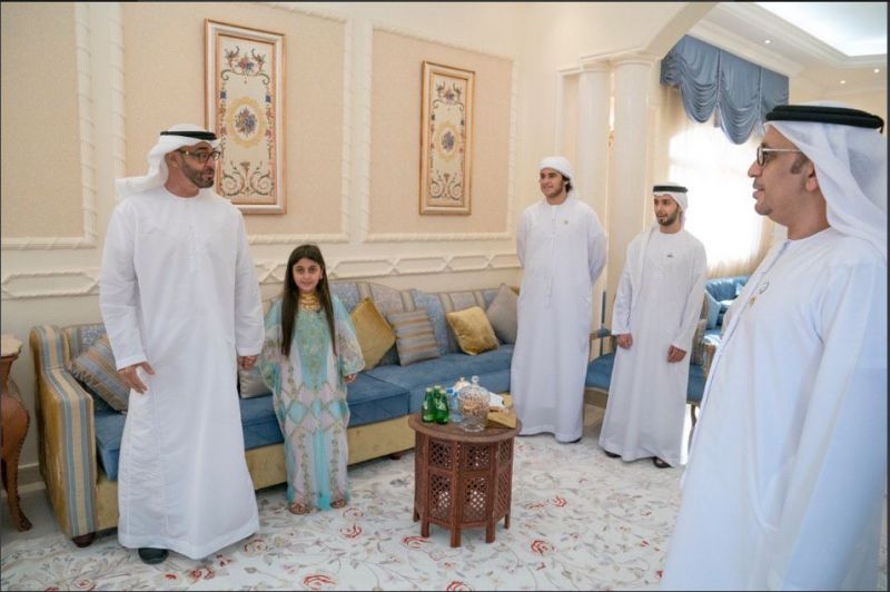 Abu Dhabi Crown Prince Visits Girl Who Couldn’t Shake His Hand During Event