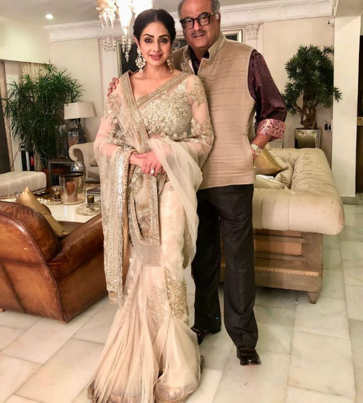 Boney Kappor and Sri Devi