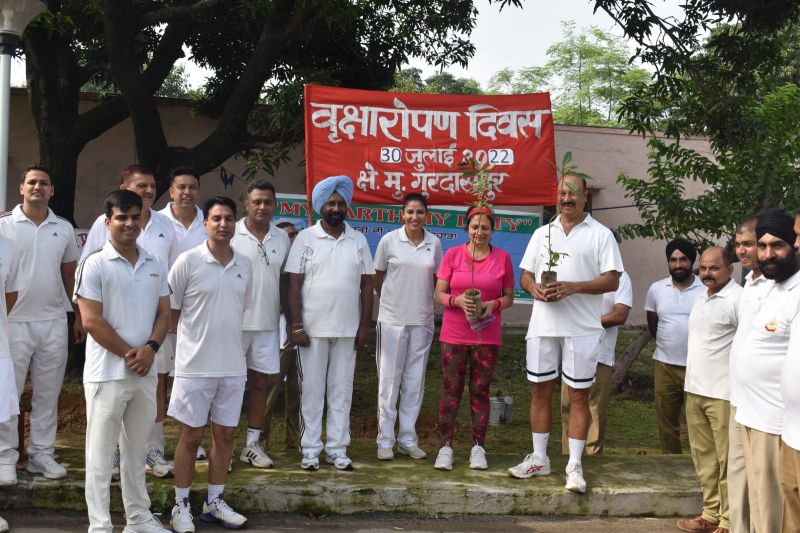 BSF PUNJAB : ONE MORE STEP TOWARDS HEALTHY LIFE AND GREEN ENVIRONMENT