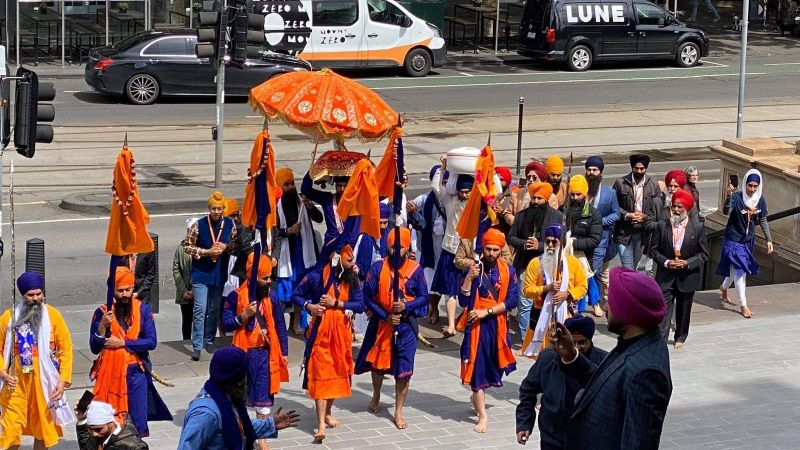 Parkash of Sri Guru Granth Sahib in Victoria Parliament 