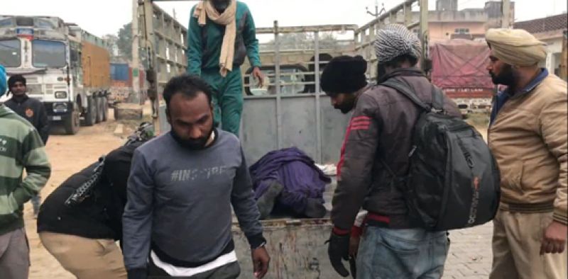 Tragic accident in Khanna, tipper crushes security guard on bicycle