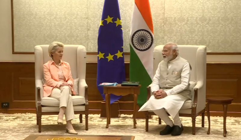 PM Modi held talks with European Commission president Ursula von der Leyen