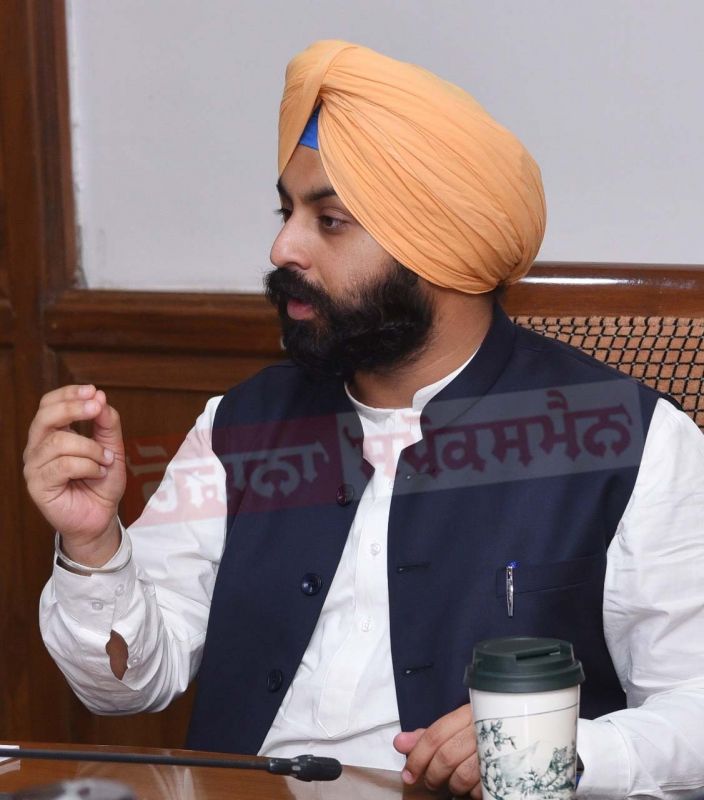 Harjot Bains Meeting With Jail Department Officials 